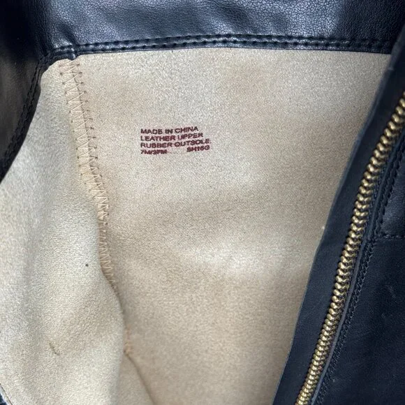 Black Michael Kors Tall Boots - Picture 6 of 6